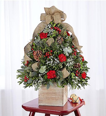 Cozy Cabin Holiday Flower Tree&amp;reg;