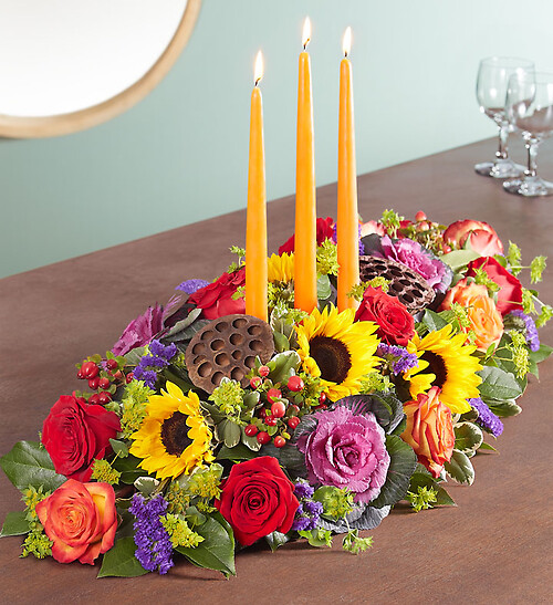 Garden Of Grandeur&amp;reg; For Fall Centerpiece